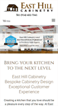 Mobile Screenshot of easthillcabinetry.com